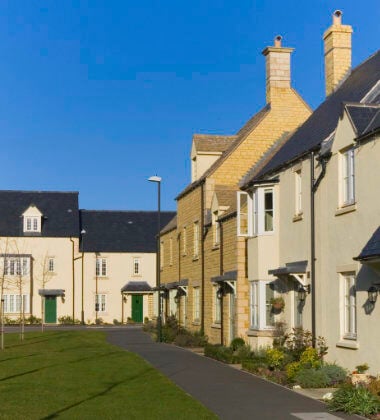 A row of terraced houses